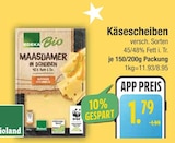 Maasdamer in Scheiben von Edeka Bio im aktuellen EDEKA Prospekt für 1,79 €