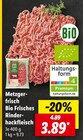 Bio Frisches Rinderhackfleisch von Metzgerfrisch im aktuellen Lidl Prospekt