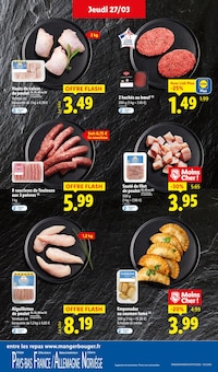 Promo Steak Haché Boeuf dans le catalogue Lidl du moment à la page 7