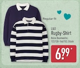 Rugby-Shirt im ALDI Nord Prospekt Rugby-Shirt von L&D im aktuellen ALDI Nord Prospekt für 6,99 €