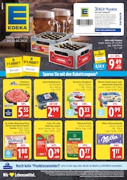 Aktueller EDEKA Frischemarkt Prospekt, "Top Angebote", mit Angeboten der Woche, gültig von 17.03.2025 bis 17.03.2025