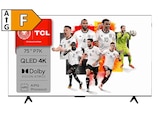 75P7K QLED Google TV (Flat, 75 Zoll / 191 cm, UHD 4K, SMART TV) von TCL im aktuellen MediaMarkt Saturn Prospekt für 649,00 €