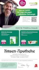 mea - meine apotheke Apotheken Prospekt der aktuellen Woche mit 4 Seiten, gültig von 01.11.2025 bis 30.11.2025, in Rüsselsheim und Umgebung Aktueller mea - meine apotheke Apotheken Prospekt in Rüsselsheim und Umgebung, "Unsere November-Angebote" mit 4 Seiten, 01.11.2025 - 30.11.2025