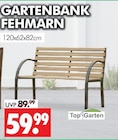 GARTENBANK FEHMARN im Angebot bei Wreesmann in Aurich GARTENBANK FEHMARN Angebote von Top Garten bei Wreesmann Aurich für 59,99 €