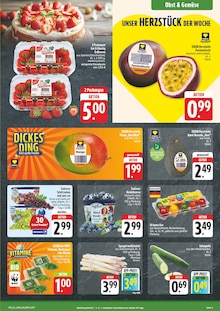 Gemüse im EDEKA Prospekt "Wir lieben Lebensmittel!" mit 8 Seiten (Würzburg)