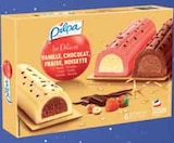 Bûchettes Glacées Fraise Vanille Chocolat - PILPA en promo chez Intermarché Versailles à 1,74 €