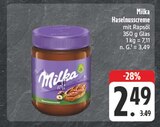 Haselnusscreme Angebote von Milka bei EDEKA Altenburg für 2,49 €