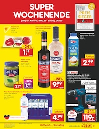 Netto Marken-Discount Bohrmaschine im Prospekt 
