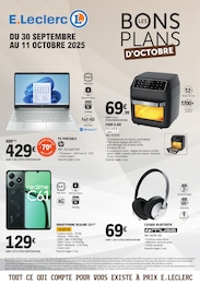 Catalogue Supermarchés E.Leclerc en cours à Saverne et alentours, LES BONS PLANS D'OCTOBRE, 4 pages, 30/09/2025 - 11/10/2025