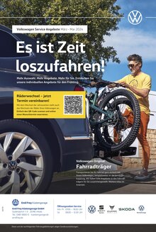 Volkswagen Prospekt Frühlingsfrische Angebote mit  Seite in Wesselburenerkoog und Umgebung