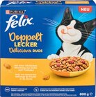 Doppelt lecker Katzennahrung im Angebot bei Netto Marken-Discount in Jena Doppelt lecker Katzennahrung Angebote von Felix bei Netto Marken-Discount Jena für 2,49 €