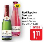 Sekt im Angebot bei EDEKA in Lörrach Sekt Angebote von Rotkäppchen bei EDEKA Lörrach für 1,11 €