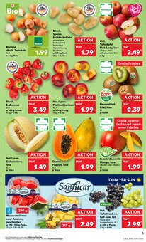 Papaya im Kaufland Prospekt "KNÜLLER" mit 60 Seiten (Dresden)