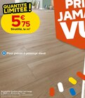 Castorama Fenouillet - Promo Sol stratifié Grottino décor bois beige L. 138,5 x l. 20 cm x ép. 7 mm Promo Sol stratifié Grottino décor bois beige L. 138,5 x l. 20 cm x ép. 7 mm à 5,75 € dans le catalogue Castorama à Fenouillet