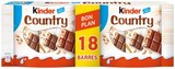 Lidl Bois-d'Arcy - Promo Kinder country Promo Kinder country à 3,29 € dans le catalogue Lidl à Bois-d'Arcy