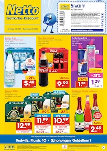 Red Bull im aktuellen Netto Marken-Discount Prospekt (Schweinfurt) Red Bull im Netto Marken-Discount Prospekt "DER ORT, AN DEM DU IMMER AUSGEZEICHNETE PREISE FINDEST." mit 2 Seiten (Schweinfurt)