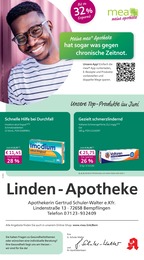 mea - meine apotheke Prospekt für Neckartenzlingen mit 4 Seiten mea - meine apotheke Prospekt für Neckartenzlingen: "Unsere Juni-Angebote", 4 Seiten, 01.06.2026 - 30.06.2026
