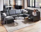 Möbelzentrum Pforzheim - Leder-Wohnlandschaft Angebot im Prospekt Leder-Wohnlandschaft bei Möbelzentrum Pforzheim im Prospekt "" für 2.399,00 €