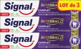 Dentifrice Intégral 8 Complet - SIGNAL - Intermarché Super Dentifrice Intégral 8 Complet - SIGNAL à 3,27 € dans le catalogue Intermarché Super