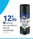 Promo Aérosol noir mat 400 ml à 12,90 € dans le catalogue Mr.Bricolage à Cagnes-sur-Mer