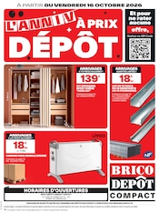 Prospectus Bricolage Brico Dépôt en cours à Locminé et alentours, "L'ANNIV À PRIX DÉPÔT", 24 pages, 16/10/2026 - 29/10/2026 Catalogue Bricolage Brico Dépôt en cours à Locminé et alentours, "L'ANNIV À PRIX DÉPÔT", 24 pages, 16/10/2026 - 29/10/2026
