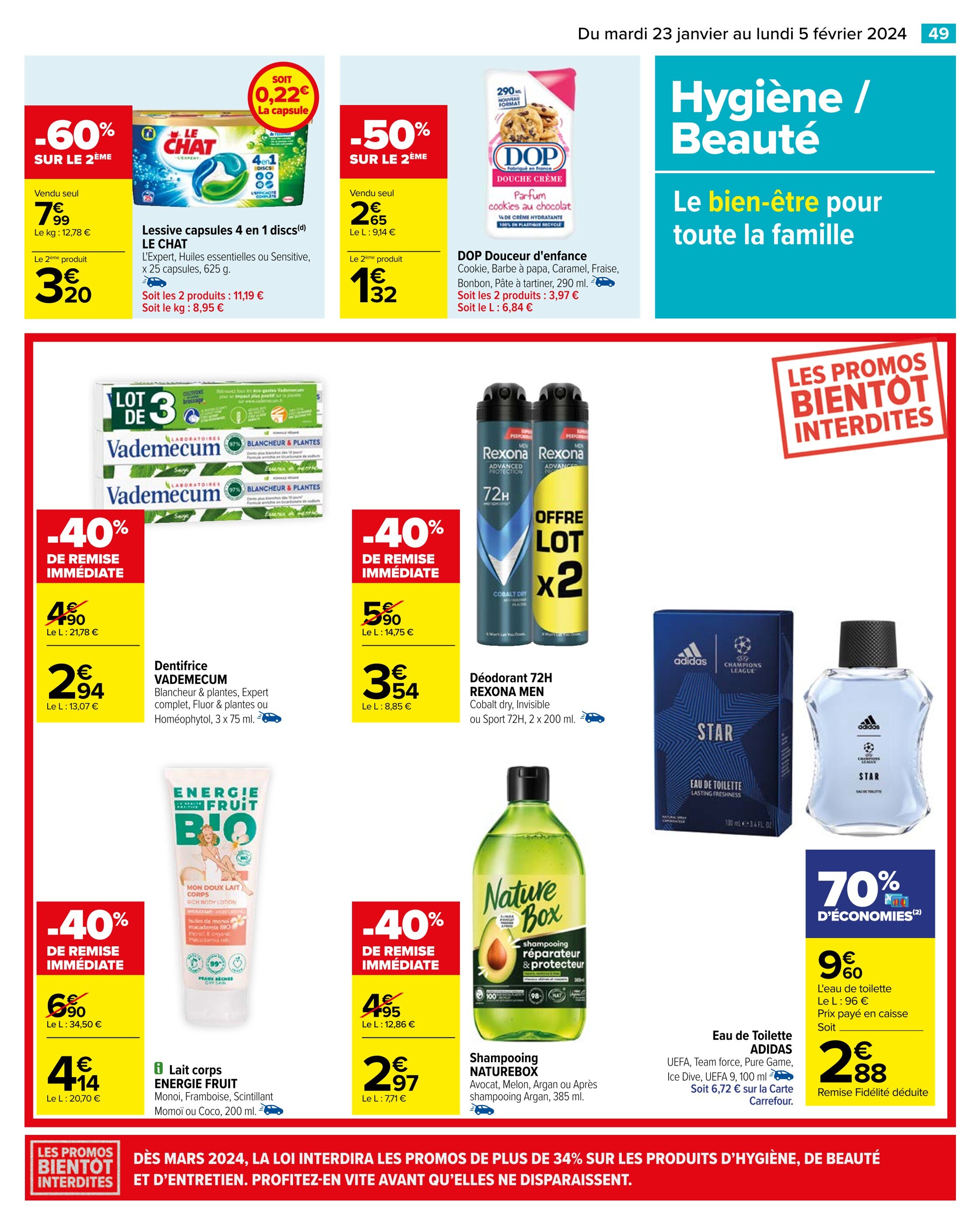 Lessive Liquide Carrefour Market ᐅ Promos et prix dans le catalogue de la  semaine