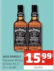 Tennessee Whisky Angebote von Jack Daniels bei Getränke Oase Beckum für 15,99 €