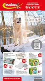 Zookauf Prospekt für Wermelskirchen mit 12 Seiten Zookauf Prospekt für Wermelskirchen: "GUT VERSORGT INS NEUE JAHR!", 12 Seiten, 24.01.2026 - 31.01.2026