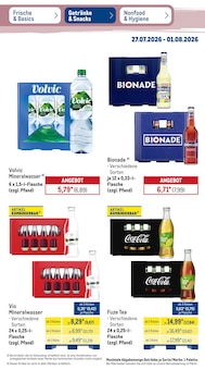 Volvic im METRO Prospekt "Wochenangebote Getränke & Snacks" mit 51 Seiten (Ludwigsburg)
