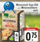 Weizenmehl Type 550 oder Weizenvollkornmehl Angebote von EDEKA Bio bei E center Herne für 0,75 €