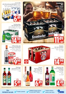 Bier im E center Prospekt "Top Angebote" mit 36 Seiten (Rostock)