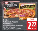Die Ofenfrische Pizza bei EDEKA im Neuhaus Prospekt für 2,22 €