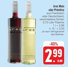 Aktuelles Wein oder Primitivo Angebot bei E center in Dresden ab 2,99 €