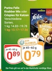 Aktuelle Felix Katzenfutter Angebote bei GLOBUS in Halle (Saale) Aktuelles Knabber Mix Angebot bei GLOBUS in Halle (Saale) ab 0,79 €