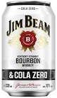 Jim Beam & Cola/Cola Zero Angebote von Jim Beam bei METRO Konstanz für 2,01 €