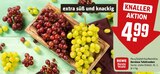 Kernlose Tafeltrauben bei REWE im Poing Prospekt für 4,99 €