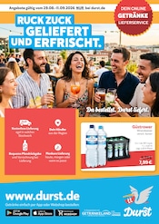 Aktueller Durst.de Prospekt mit Mineralwasser, "Du bestellst. Durst liefert.", Seite 1