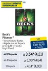 Pilsener im Angebot bei Metro in Monheim Pilsener Angebote von Beck`s bei Metro Monheim für 4,21 €