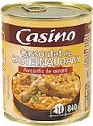 Promo CASSOULET DE CASTELNAUDARY AU CONFIT DE CANARD à 6,99 € dans le catalogue Petit Casino à Châteaudouble