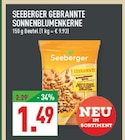 GEBRANNTE SONNENBLUMENKERNE im Angebot bei Marktkauf in Paderborn GEBRANNTE SONNENBLUMENKERNE Angebote von Seeberger bei Marktkauf Paderborn für 1,49 €
