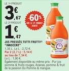 Promo Jus pressés tutti frutti à 1,47 € dans le catalogue E.Leclerc à Villeparisis