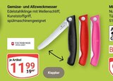 Gemüse- und Allzweckmesser Angebote von Victorinox bei GLOBUS Weimar für 11,99 €