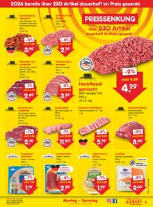 Steak im Netto Marken-Discount Prospekt "Aktuelle Angebote" mit 58 Seiten (Rostock)
