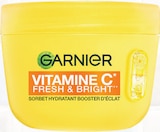 Soin visage Vitamine C Sorbet - GARNIER SKINACTIVE dans le catalogue Intermarché Hyper