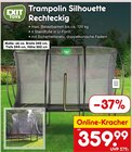 Trampolin Silhouette Rechteckig Angebote von EXIT TOYS bei Netto Marken-Discount Gera für 359,99 €