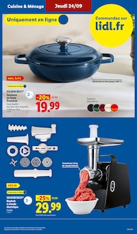 Promotion Ménagère dans le prospectus Lidl, valable du 24/09/2026 au 30/09/2026 Promo Ménagère dans le catalogue Lidl du moment à la page 7