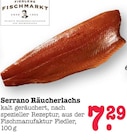 Serrano Räucherlachs Angebote von Fiedler's Fischmarkt bei E center Mainz für 7,29 €