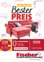 Aktueller Polstermöbel Fischer Möbelhäuser Prospekt für Karlsruhe 01.10.2023 - 08.10.2023 Polstermöbel Fischer Prospekt für Karlsruhe mit 12 Seiten