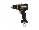 Perceuse visseuse à percussion sans fil 18V 65 Nm LED - Titan - Brico Dépôt à Levallois-Perret Perceuse visseuse à percussion sans fil 18V 65 Nm LED - Titan en promo chez Brico Dépôt Levallois-Perret à 29,90 €