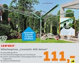 Aktuelles Wäschespinne Linomatic 400 deluxe Angebot bei Globus-Baumarkt in Heidelberg ab 111,00 €